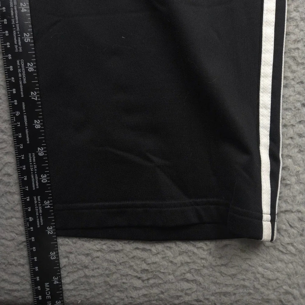adidas Essentials 3-Stripes Tricot Track Pants Men 4XL Black White BK7402